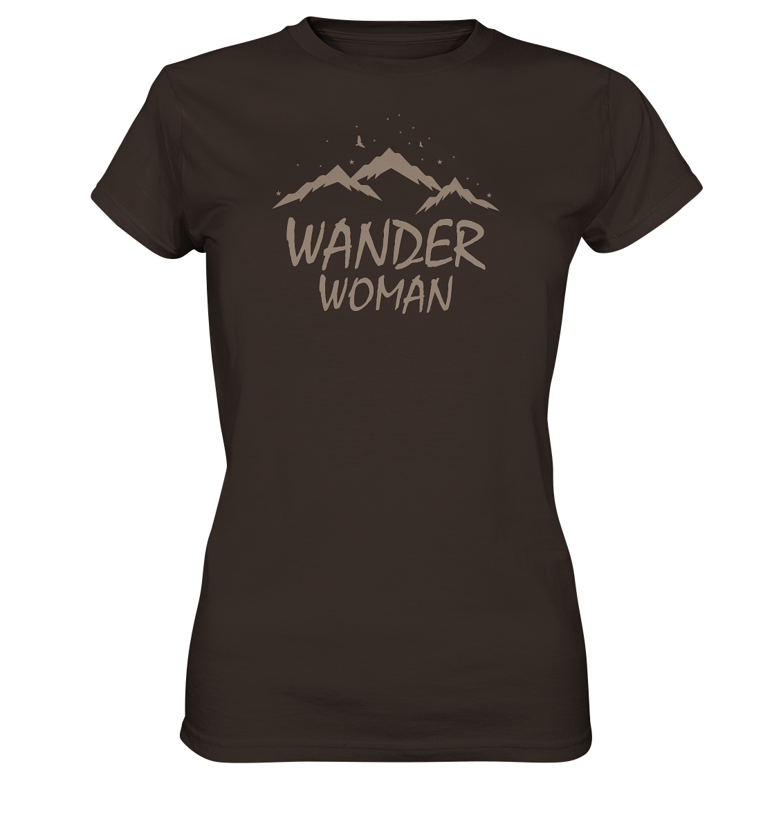 FÜR LADIES - Shirt Wanderwoman - Premium Damen Shirt