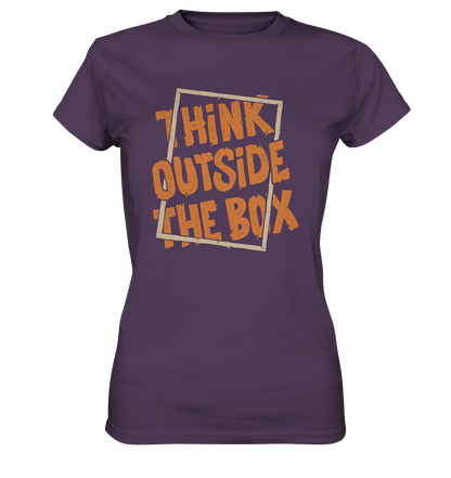Think outside the box - Ladies Premium Shirt - mehrere Farben