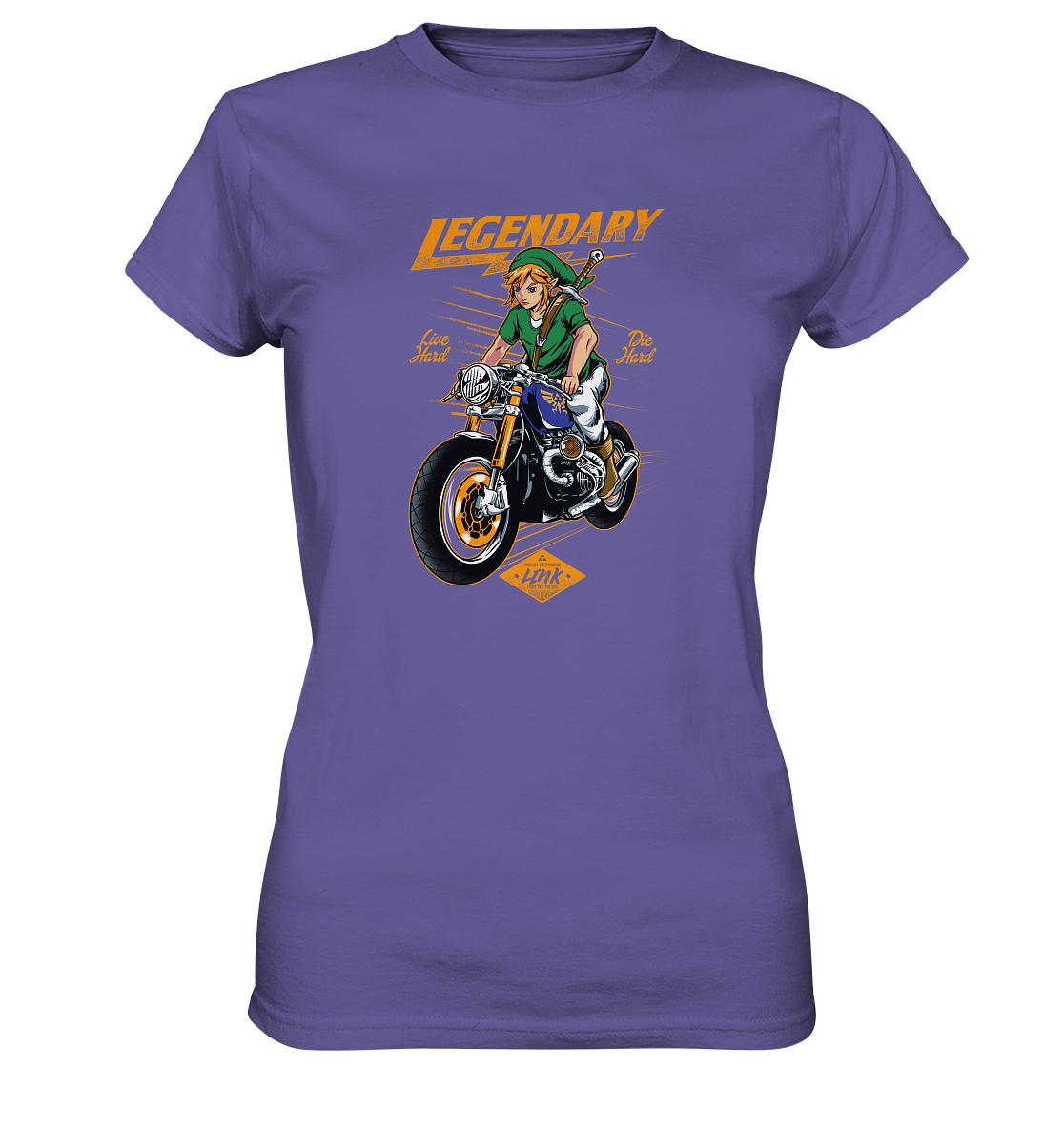 Motiv: Legendary Bikerlady - Ladies Premium Shirt - verschiedene Farben