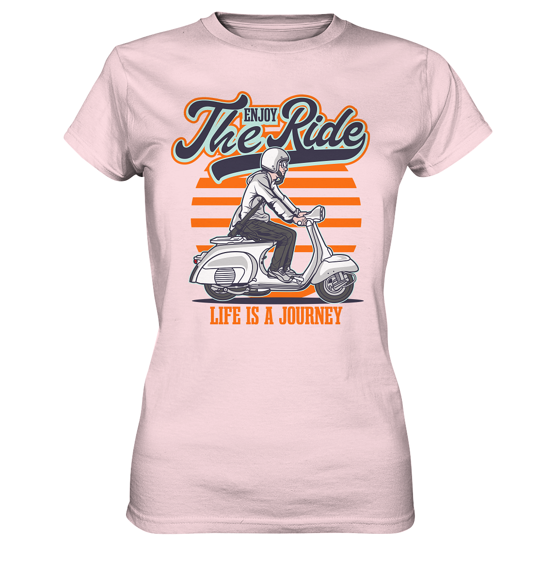 Motiv Enjoy the Ride - Ladies Premium Shirt - verschiedene Farben