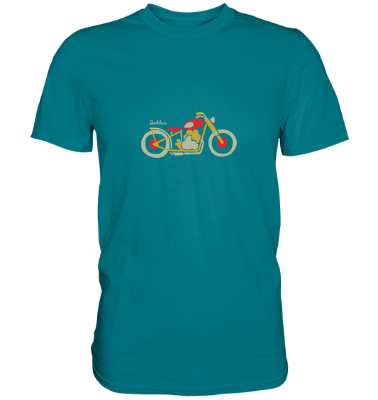Retro Bike Motiv - Premium Unisex Shirt - mehrere Farben