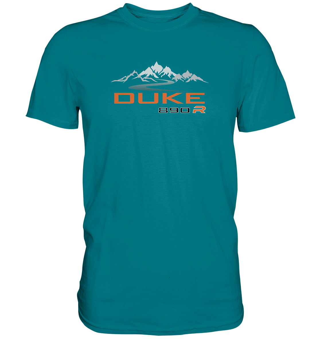 Duke 890R Tourmotiv - Premium unisex Shirt