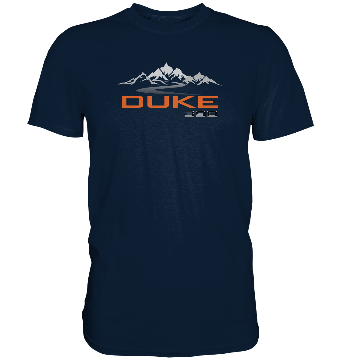 Duke 390 Tourmotiv - Premium unisex Shirt