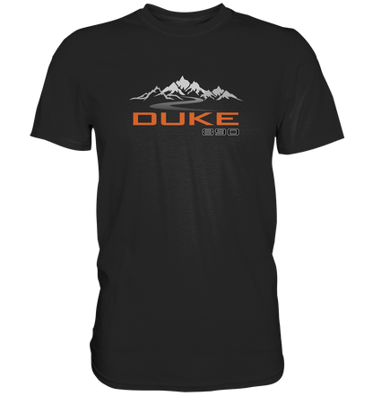 Duke 890 Tourmotiv - Premium unisex Shirt