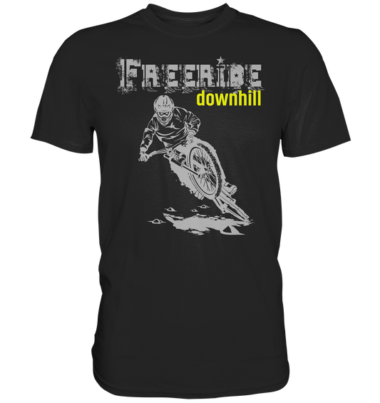 Freeride downhill Bikershirt - Premium unisex Shirt
