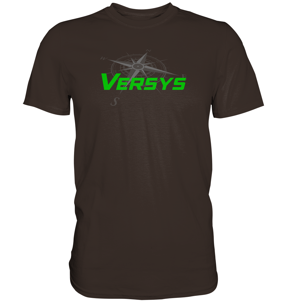 Versys mit Kompass - dunkle shirts - Premium unisex Shirt