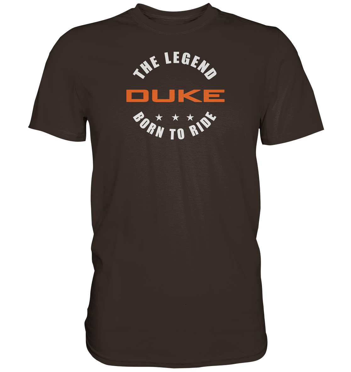 Duke - the legend, born to ride - dunkle Shirts - Premium unisex Shirt