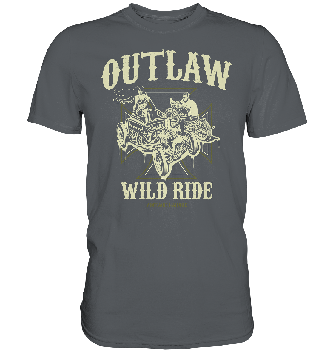 Outlaw wild ride - Premium unisex Shirt