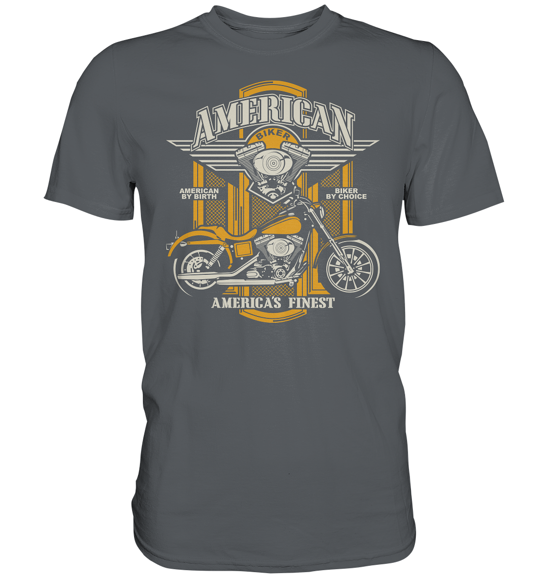 Americas Finest Choppermotiv - Premium unisex shirt