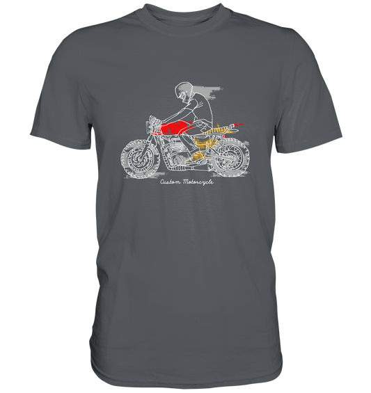 Custom Motorcycle - Premium unisex Shirt