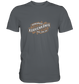 Kurvenkönig & Motorradfreizeit plakativer Schriftzug - Premium Unisex Shirt - mehrere Farben