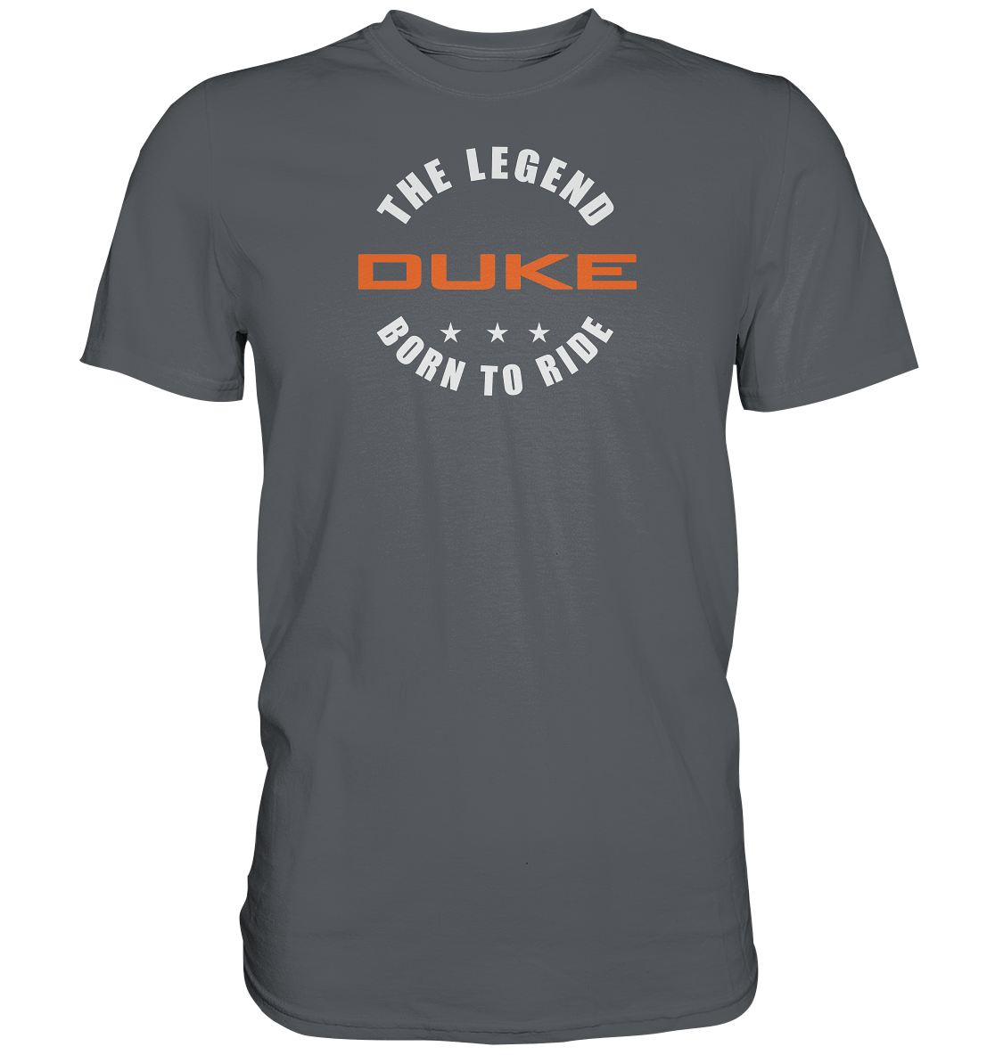 Duke - the legend, born to ride - dunkle Shirts - Premium unisex Shirt