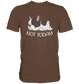 Not Today Dog - Premium unisex Shirt - auf dunklen Shirtfarben