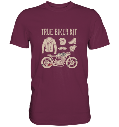 True Biker Kit - Premium Unisex Shirt - mehrere Farben