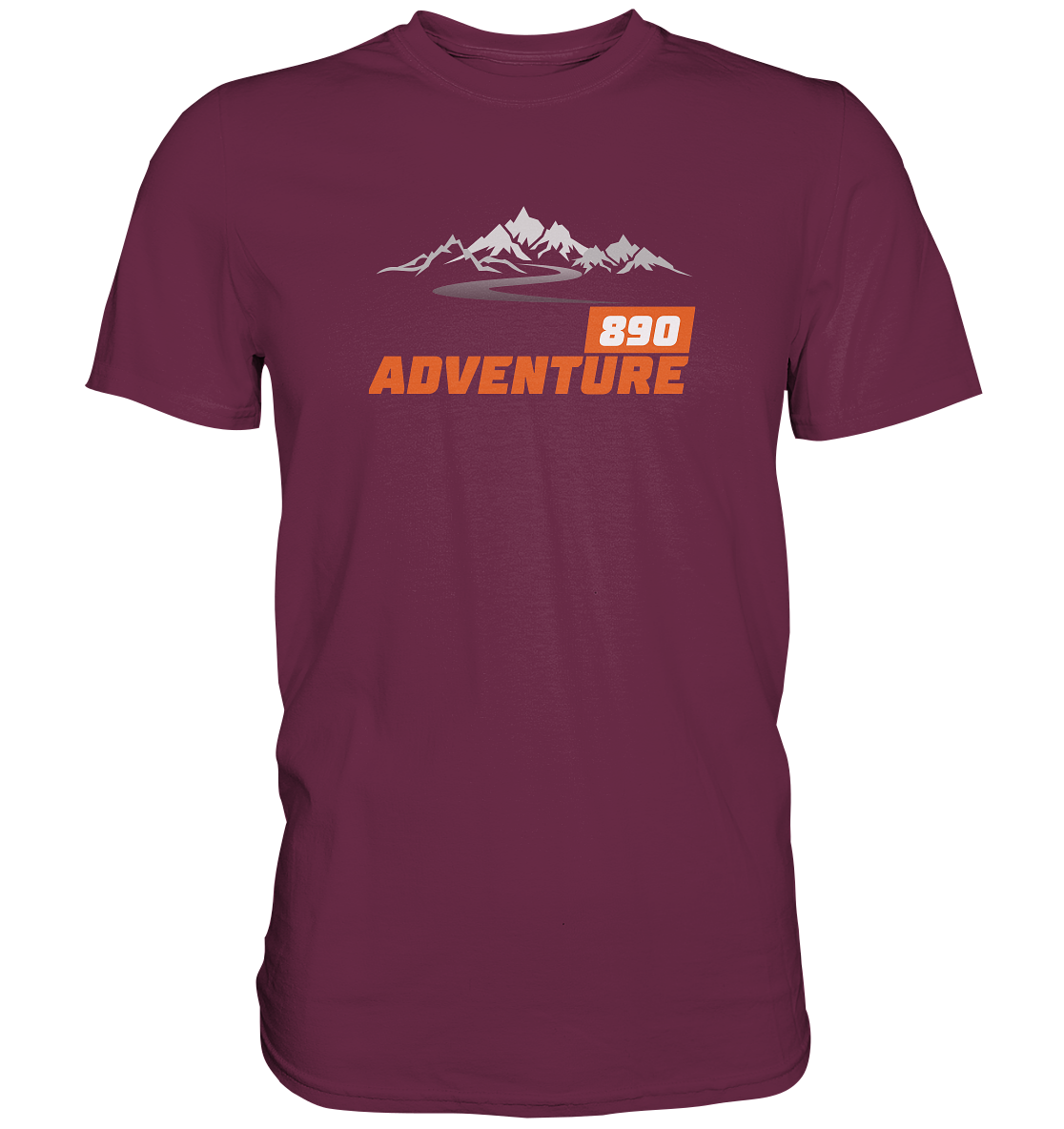 Adventure 890 Tourmotiv - Premium unisex Shirt