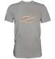 Kurvenkönig & Motorradfreizeit plakativer Schriftzug - Premium Unisex Shirt - mehrere Farben