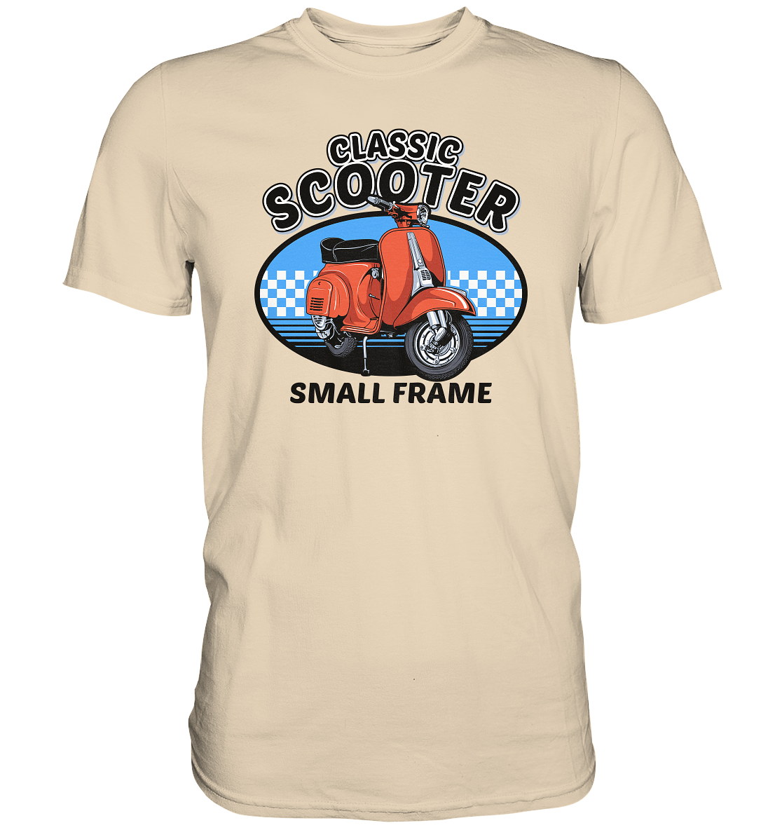 Classic Scooter small frame - Premium unisex Shirt