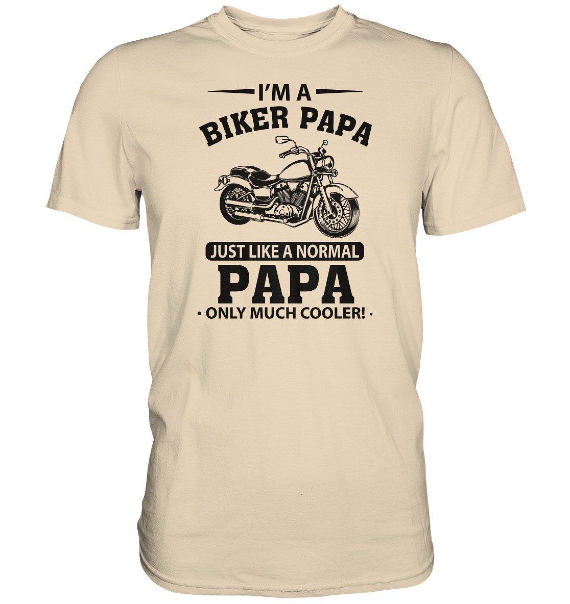 Biker Papa - Premium unixex Shirt