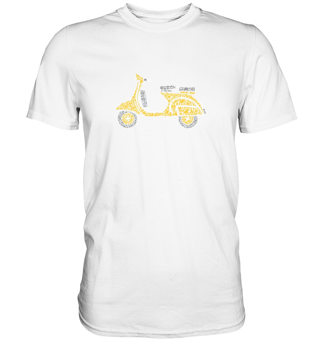 Scooter aus Scootern - Premium unisex Shirt