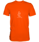Bikercomic mit Kurvenkönig Schriftzug - Premium Unisex Shirt - mehrere Farben