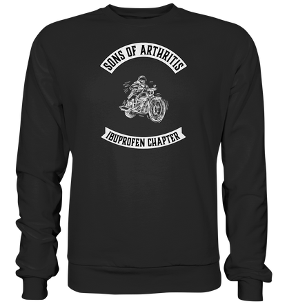 Sons of Arthritis. stlisierter Biker - Premium unisex Sweatshirt