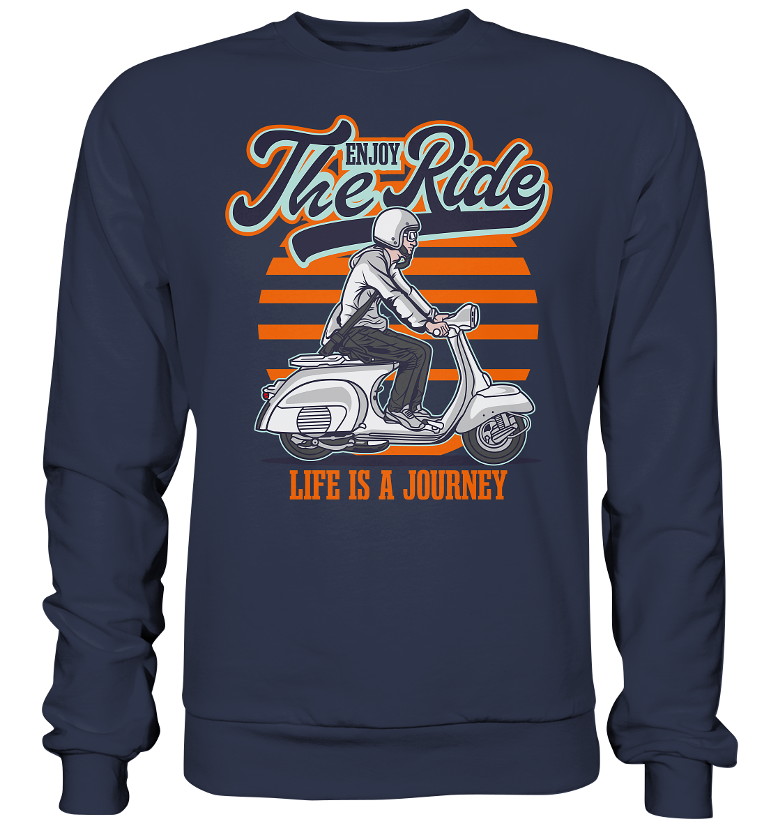 Enjoy the ride (Scooter) - Premium unisex Sweatshirt