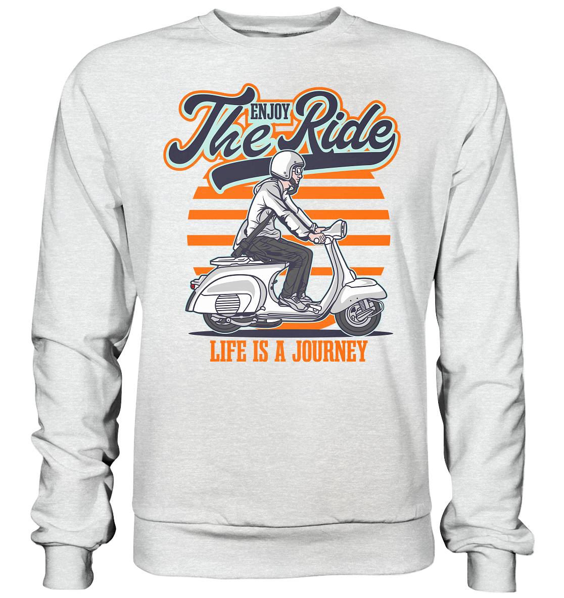 Enjoy the ride (Scooter) - Premium unisex Sweatshirt